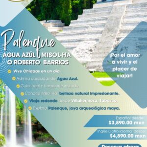 Palenque, Agua Azul y Misol-Há 🏛️🌿💧